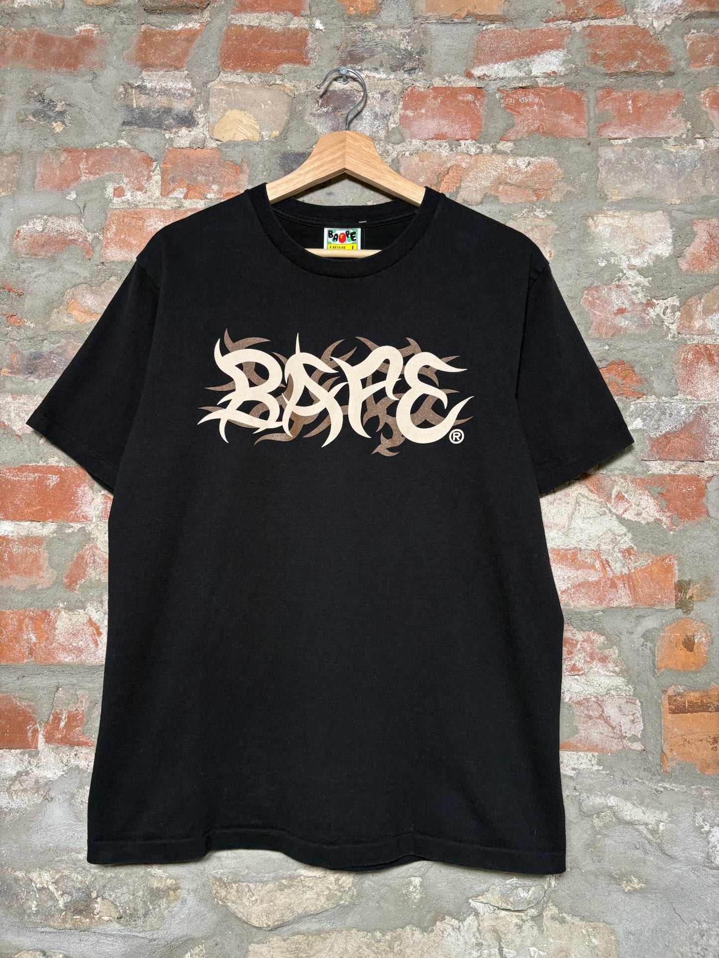 Bape Trial Camo Tee Black Sz L