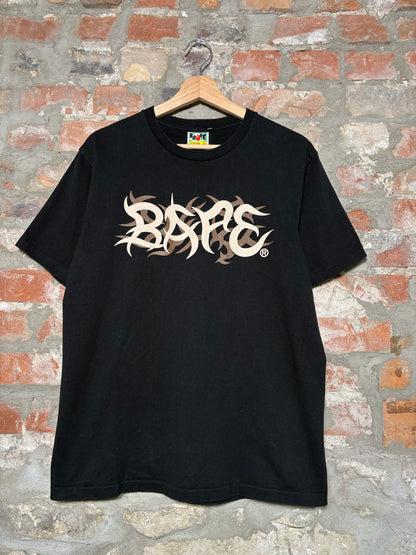 Bape Trial Camo Tee Black Sz L