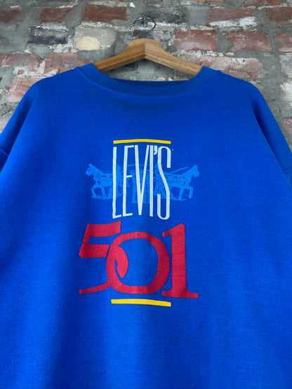 90s Levi's 501 Crewneck Sz XL