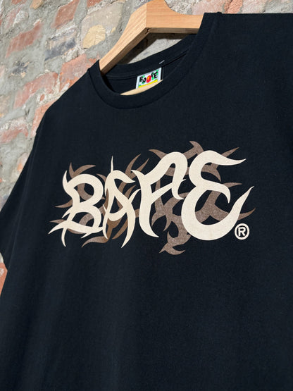 Bape Trial Camo Tee Black Sz L