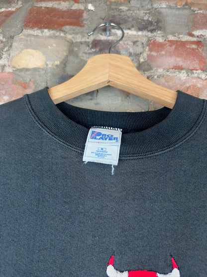 90s Chicago Bulls Pro Player Crewneck Sz M