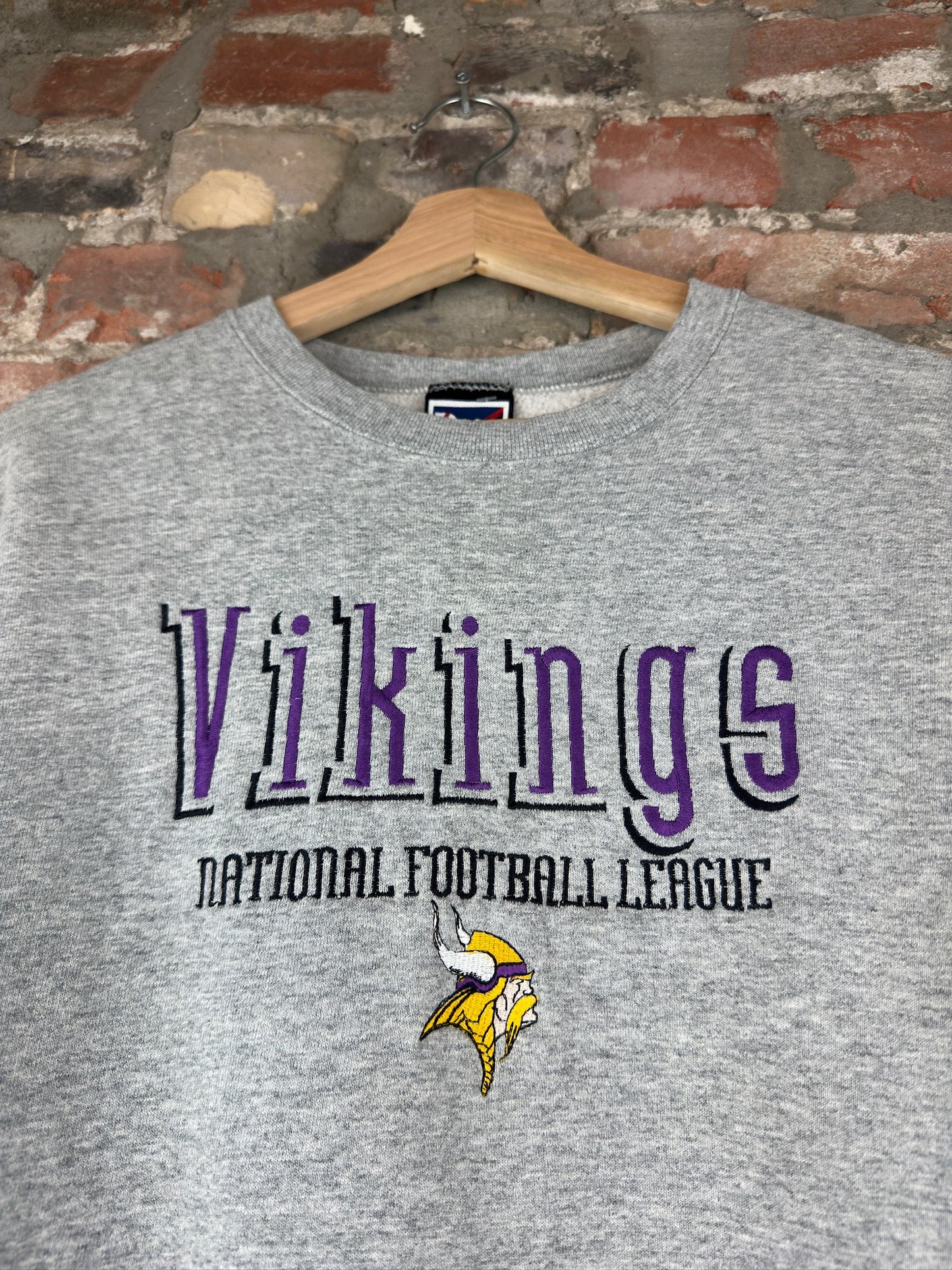 2000s Vikings Pro Player Crewneck Sz M