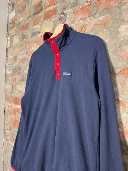 (M) Vtg Patagonia Button Up Fleece