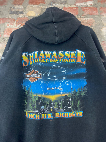 2009 Harley Davidson Michigan Hoodie Sz M