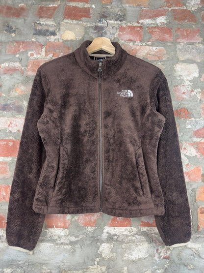 2000s The North Face Brown Fleece Sz S