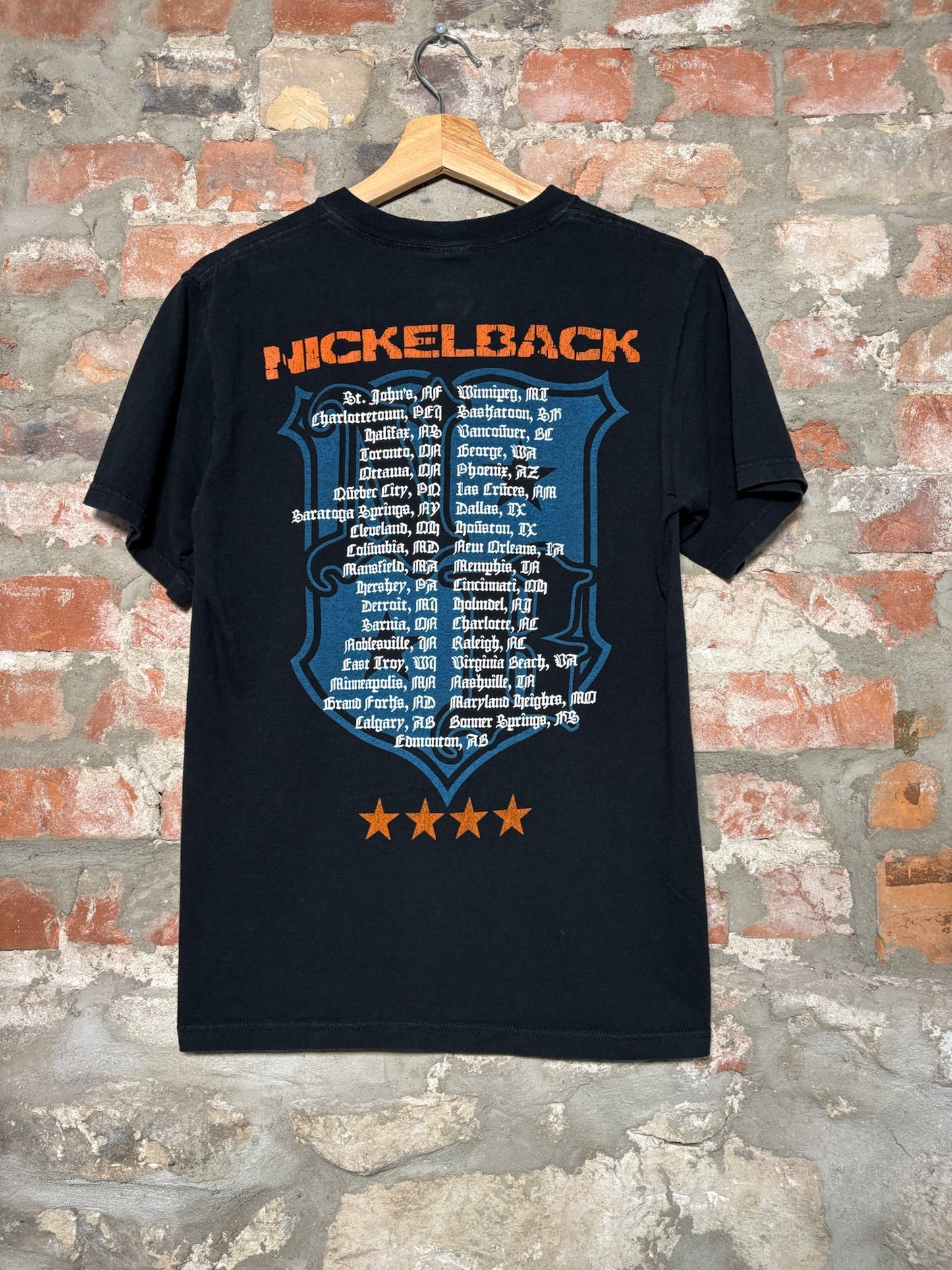 00s Nickleback Concert Tee Sz S