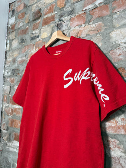 Supreme Shoulder Arc T-Shirt Red Sz L