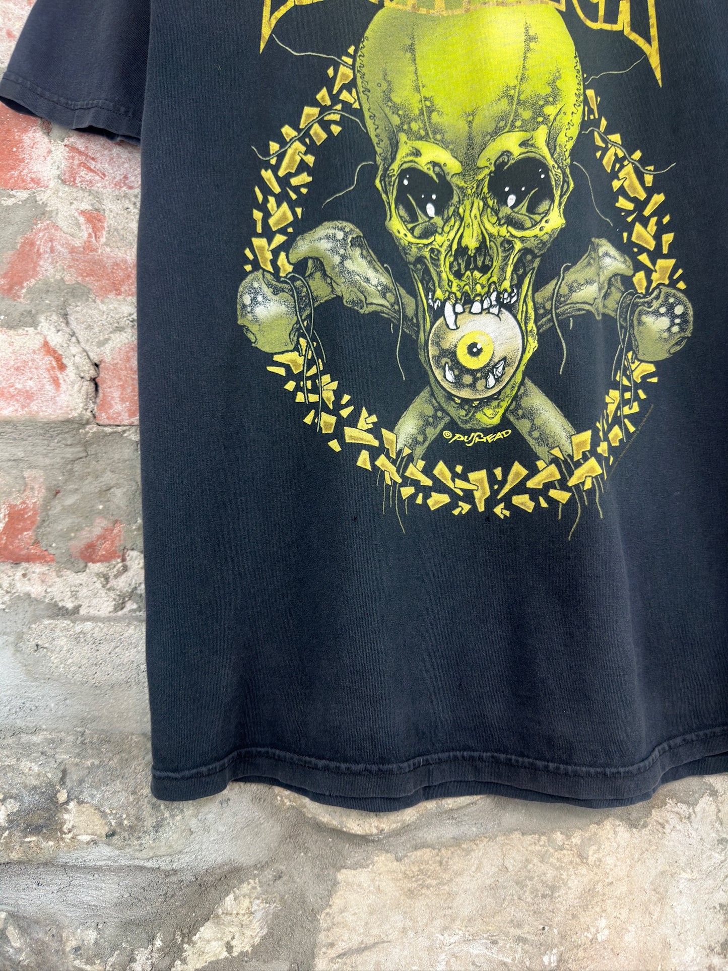 2008 Metallica Pushead Clover Tee Sz M