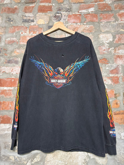 04 Harley Davidson Dallas Texas Longsleeve Sz XL
