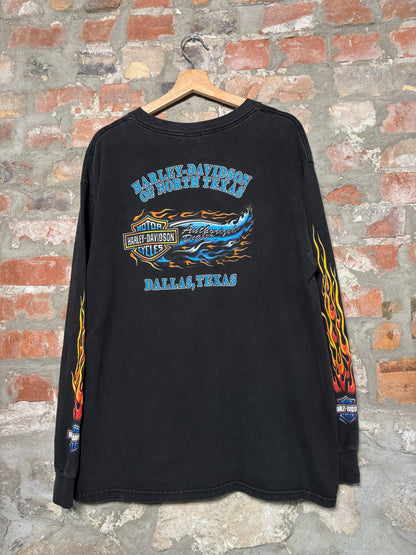 04 Harley Davidson Dallas Texas Longsleeve Sz XL