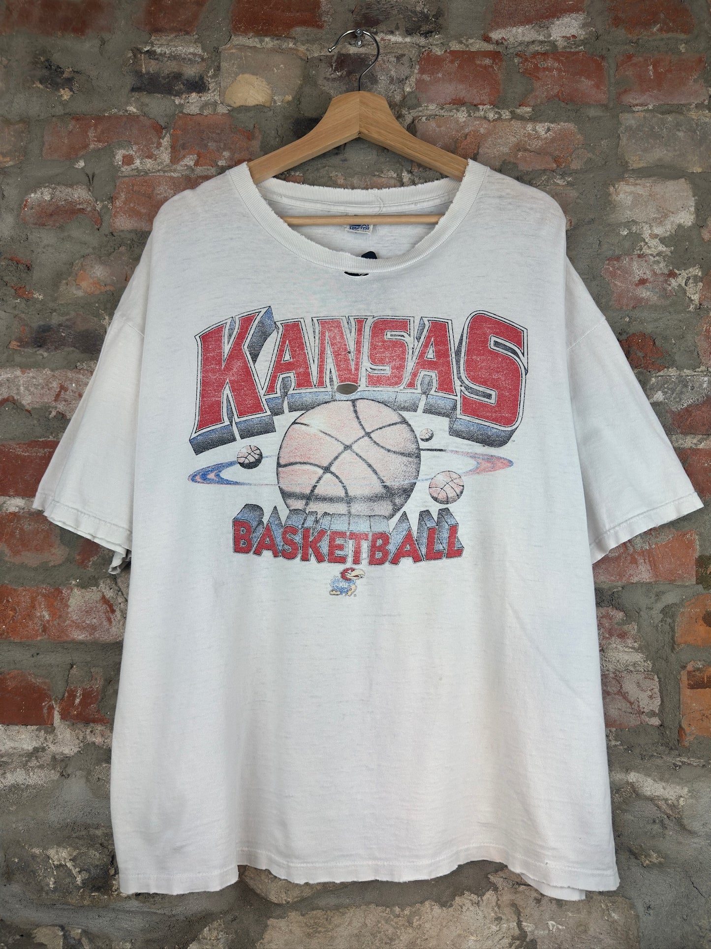 90s Kansas State Basketball Tee Sz XL