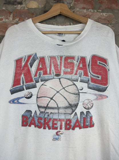 90s Kansas State Basketball Tee Sz XL