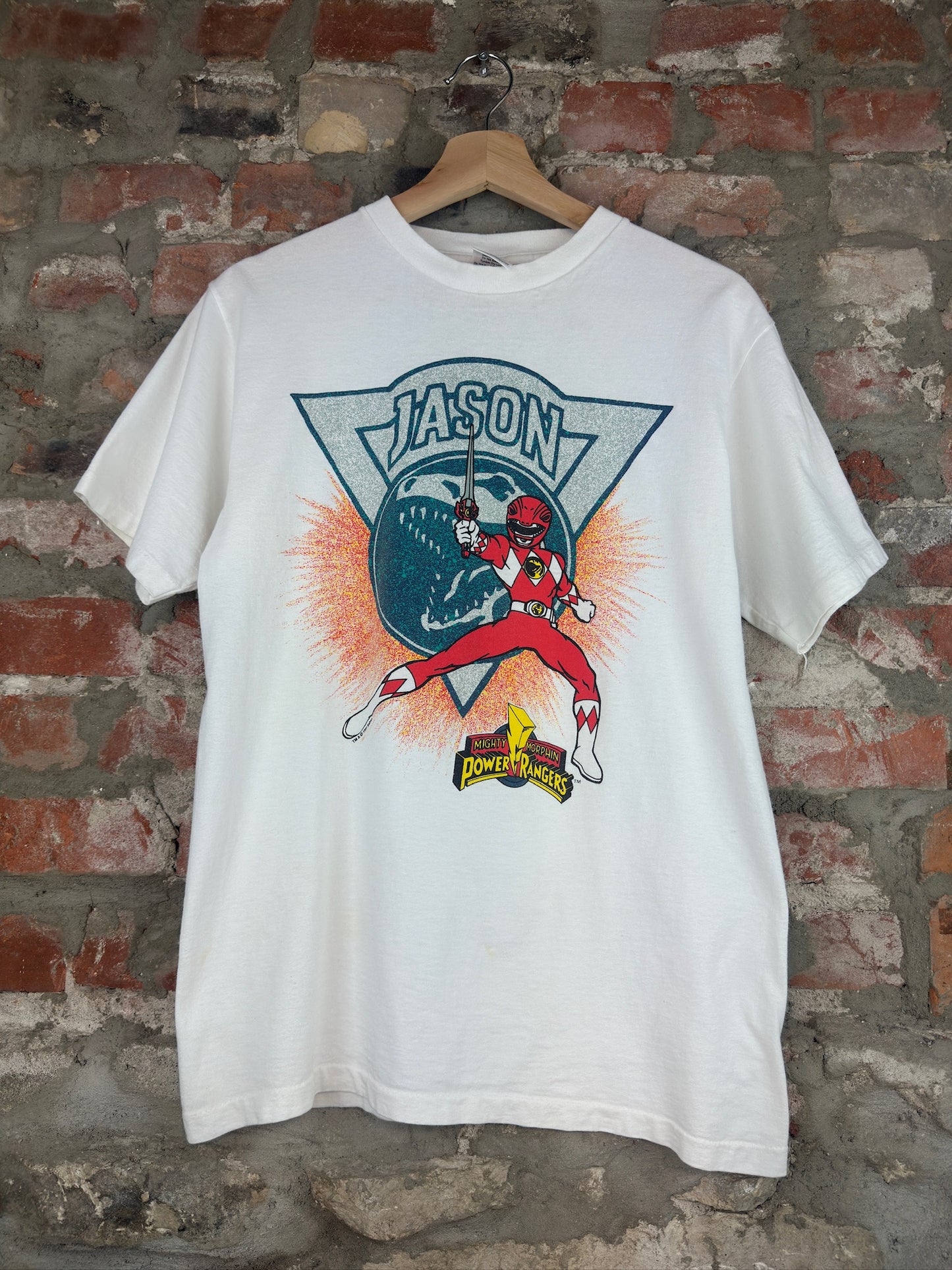 1994 Power Rangers Jason Youth Tee Sz M
