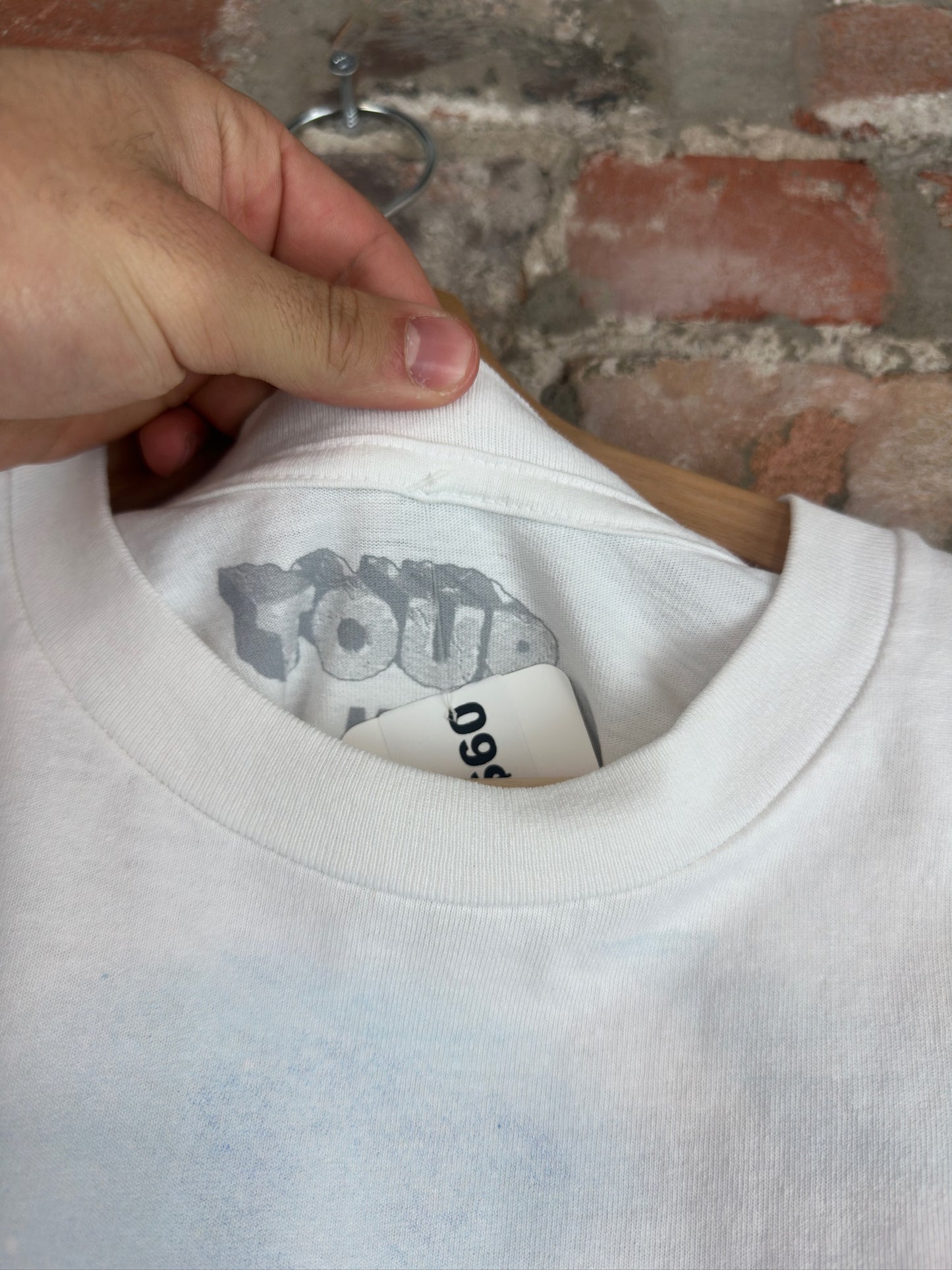 Travis Scott x Circus Maximus Gremlin White Tee Sz M