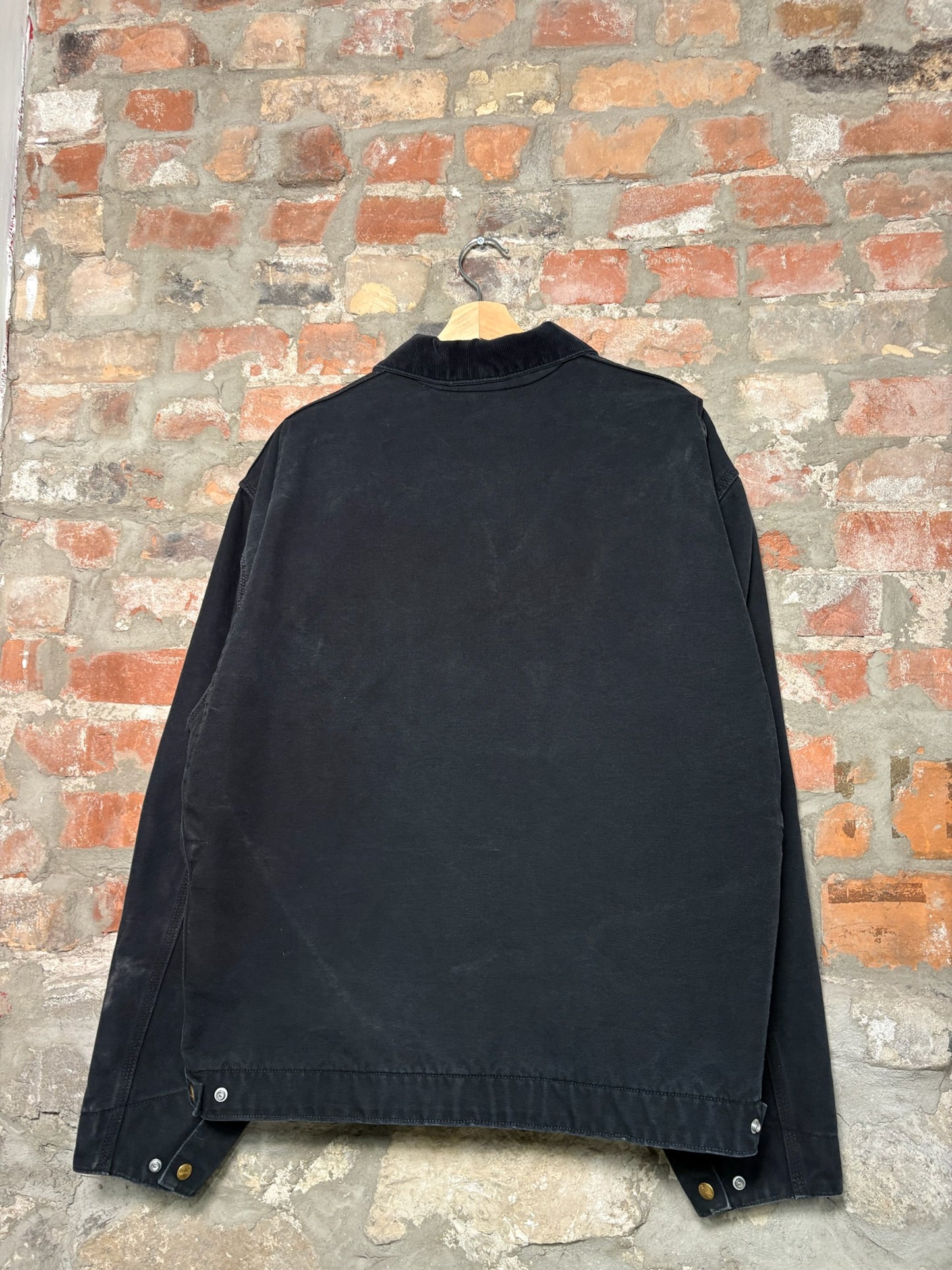 00s Carhartt Detroit Embroidered Jacket Sz XL Tall