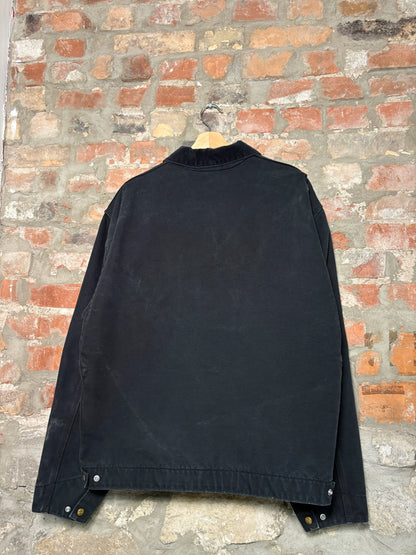 00s Carhartt Detroit Embroidered Jacket Sz XL Tall
