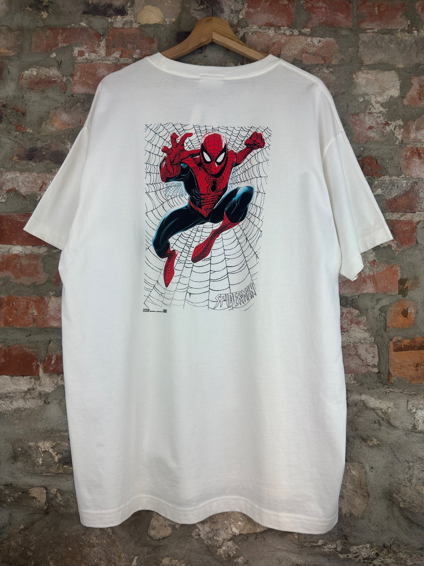Kith x Spiderman White Tee Sz L