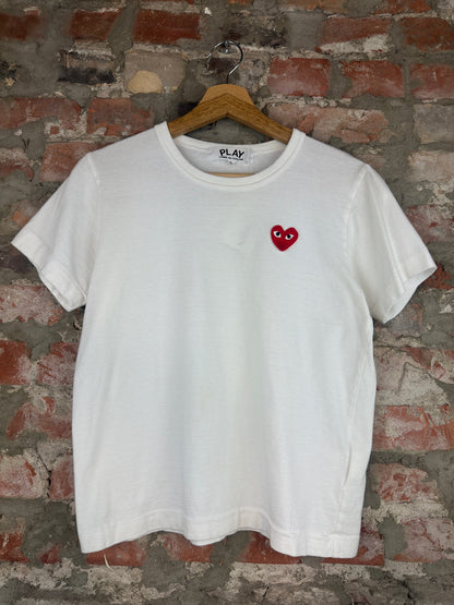 CDG Red Heart Women's Tee Sz L