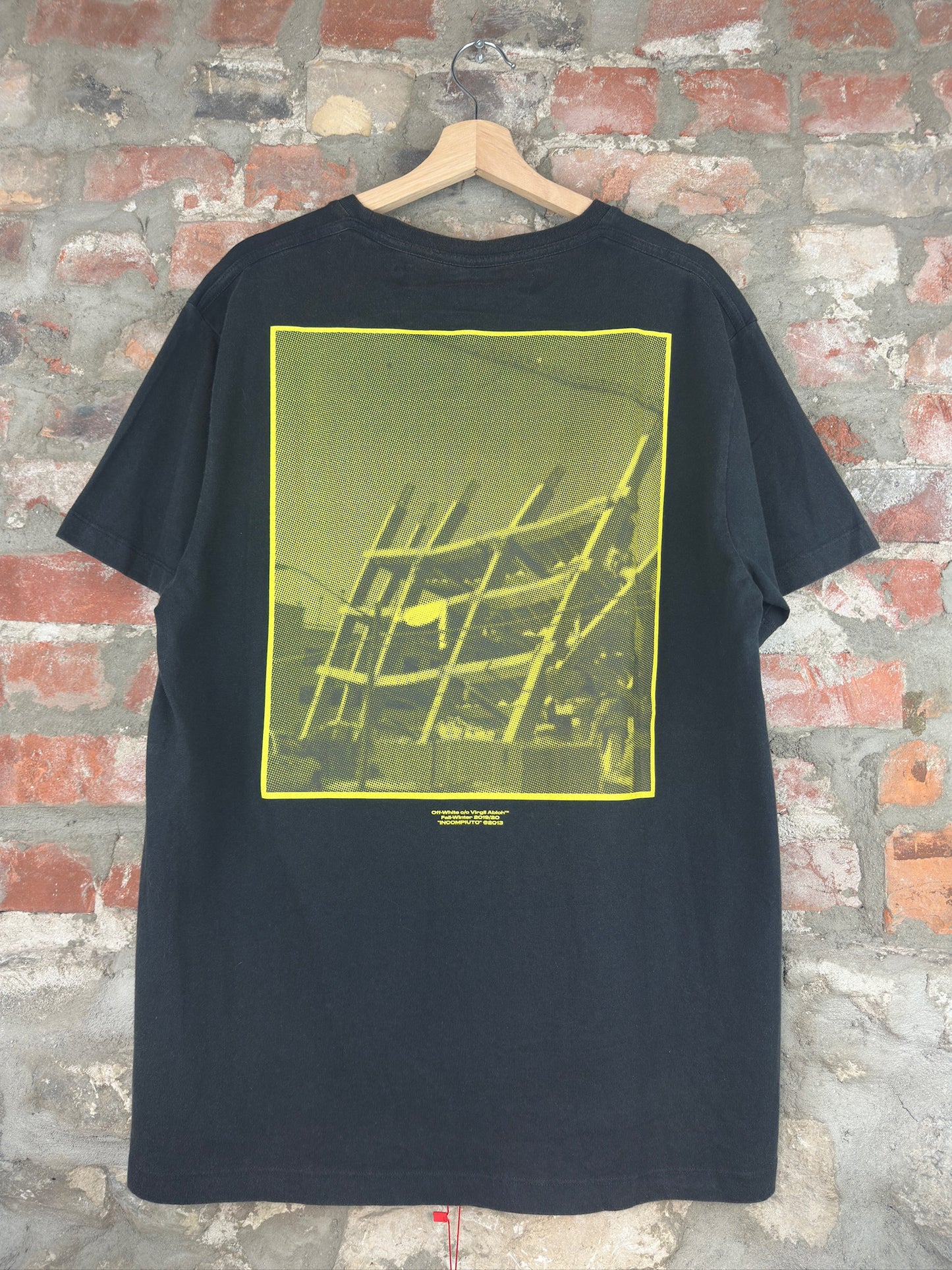 Off White c/o Virgil Abloh Incompiuto Tee Sz XS