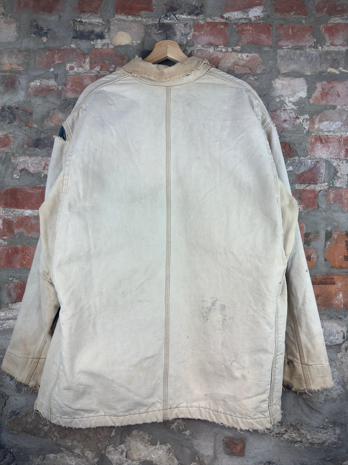 90s Carhartt Distressed Blanket Lined Barn Jacket Sz XL