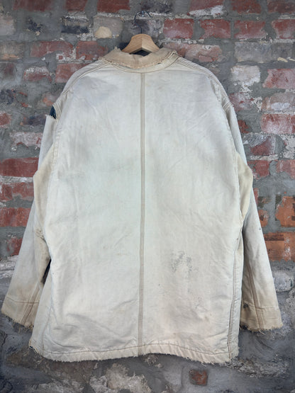90s Carhartt Distressed Blanket Lined Barn Jacket Sz XL