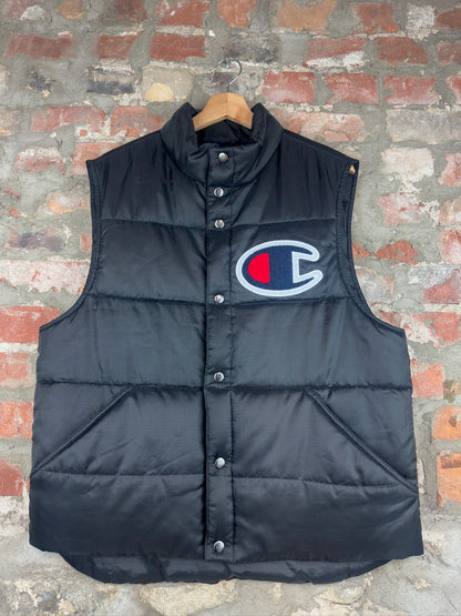 Supreme x Champion Puffer Vest Sz XL