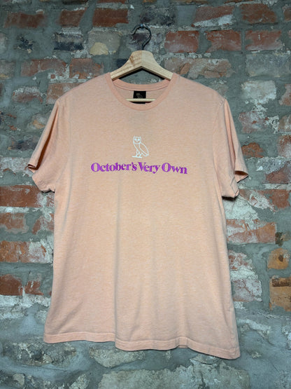 OVO Basic Peach Tee Sz L