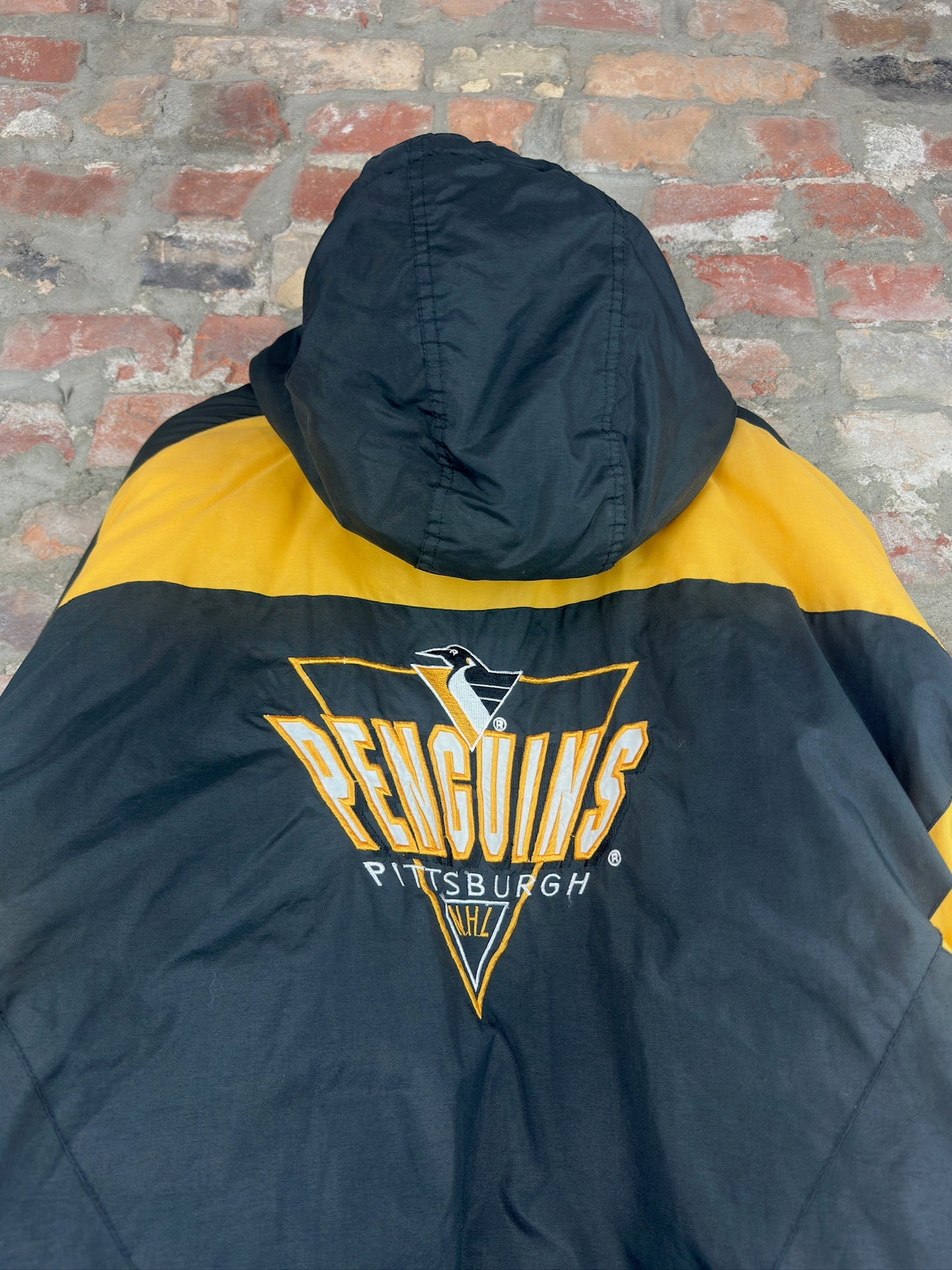 90s Pittsburgh Penguins Logo 7 Jacket Sz XL