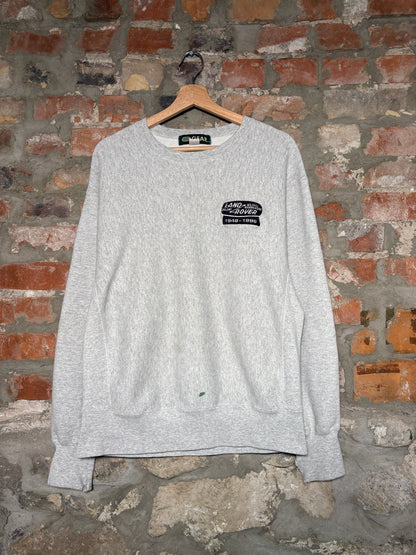 1998 Land Rover Grey Crewneck Sz L