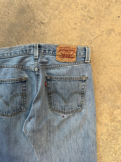 Levi 501 Blue Denim Sz 29Wx30