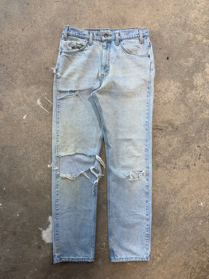 90s Levi 505 Orange Tab Denim Sz 32x32"