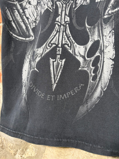 Y2K Easyriders Aop Tee Black Sz L