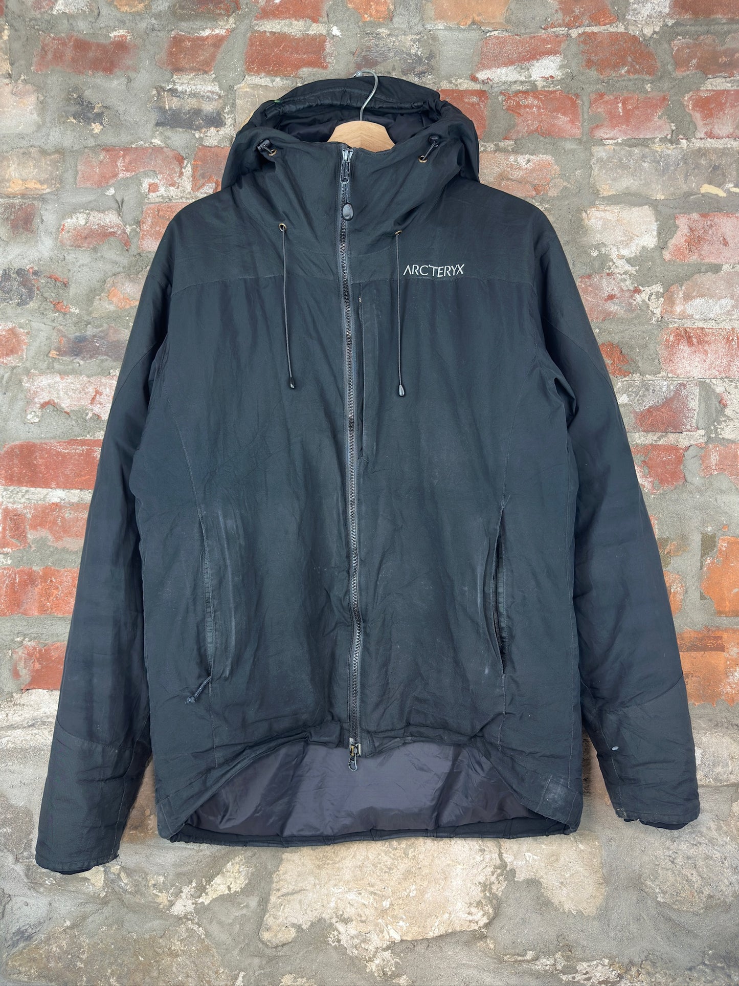 Arcteryx Black Zip Up Jacket Sz S