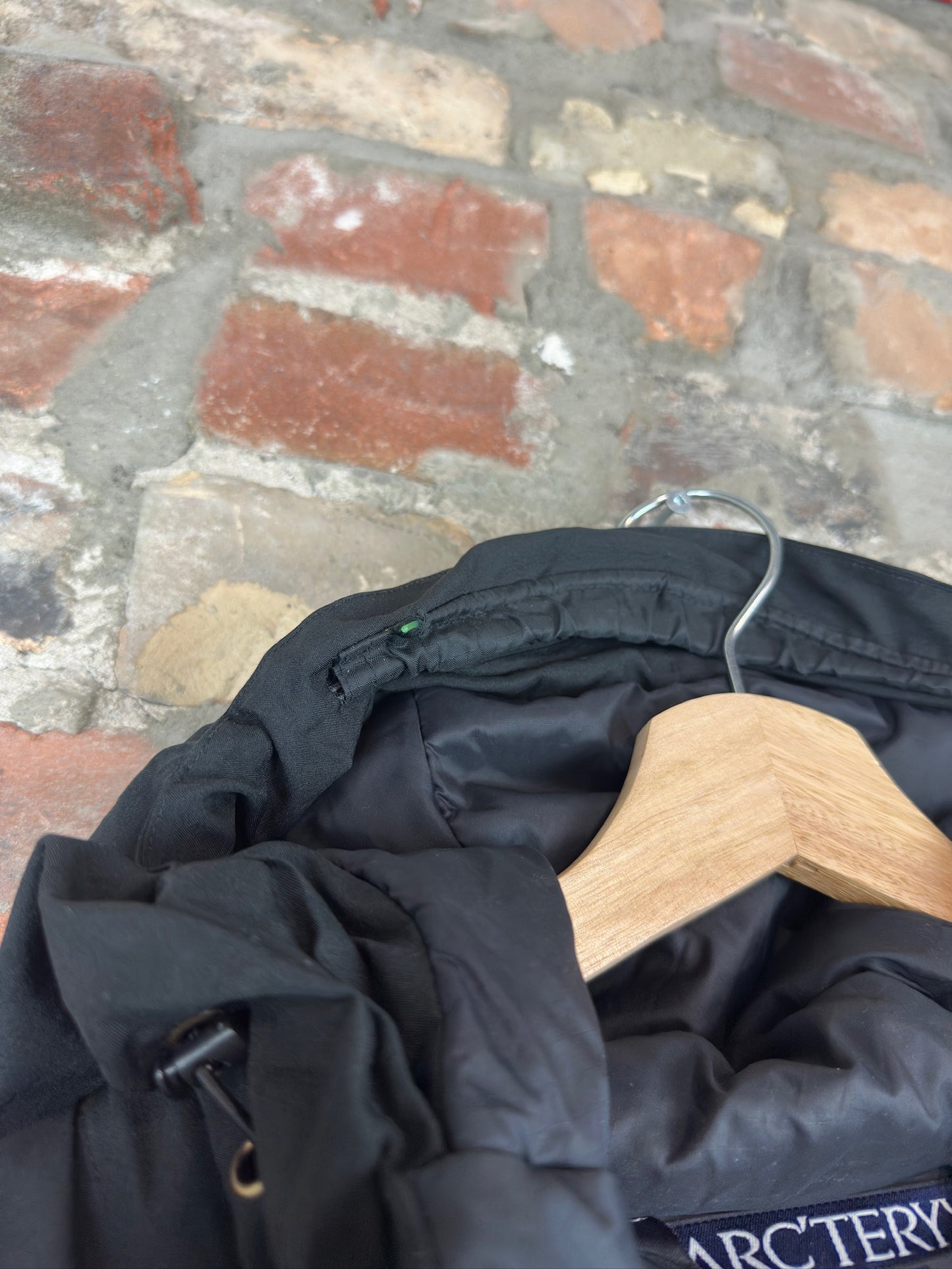 Arcteryx Black Zip Up Jacket Sz S