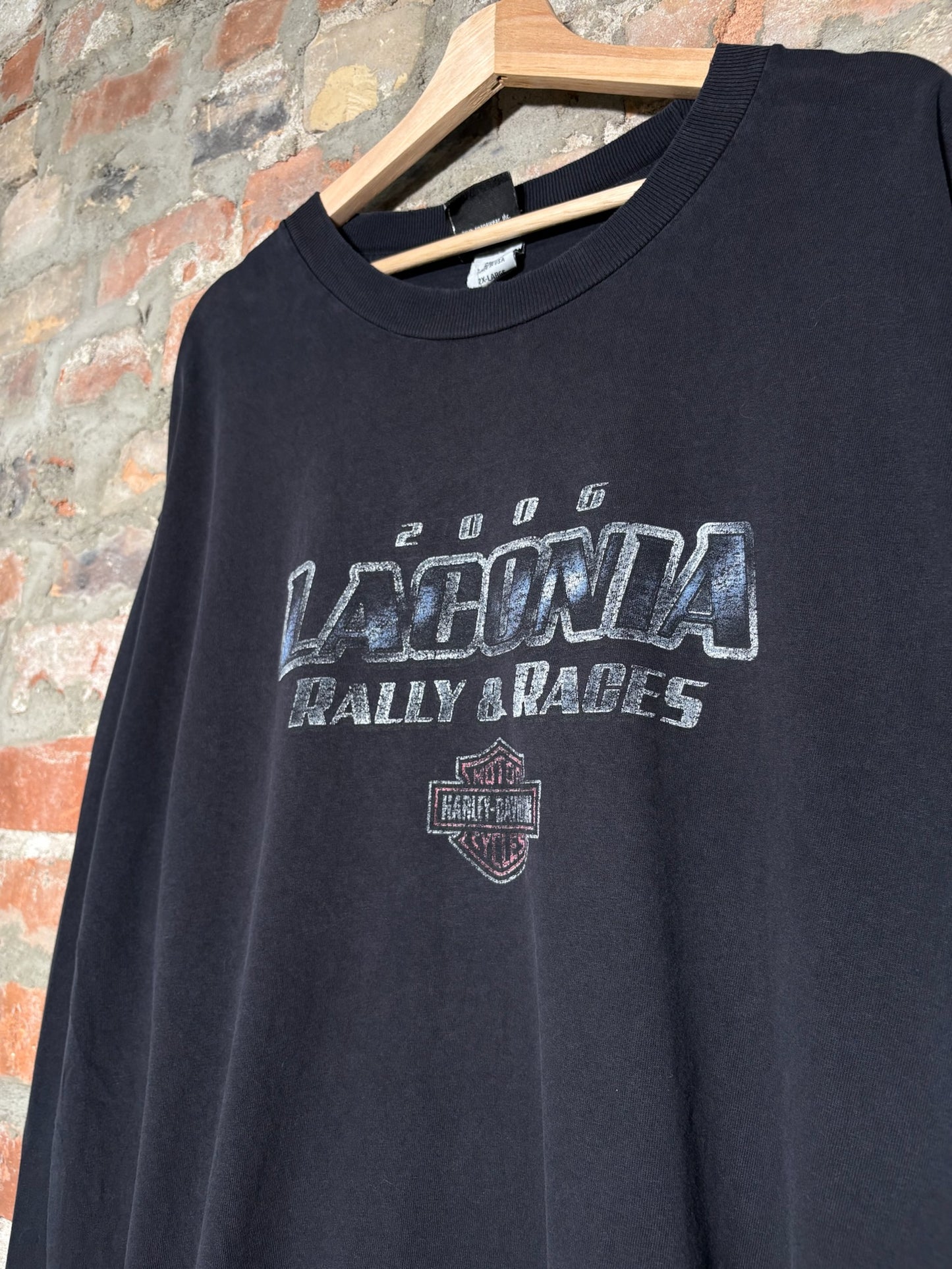 00s Harley Davidson Conway Longsleeve Black Sz XXL