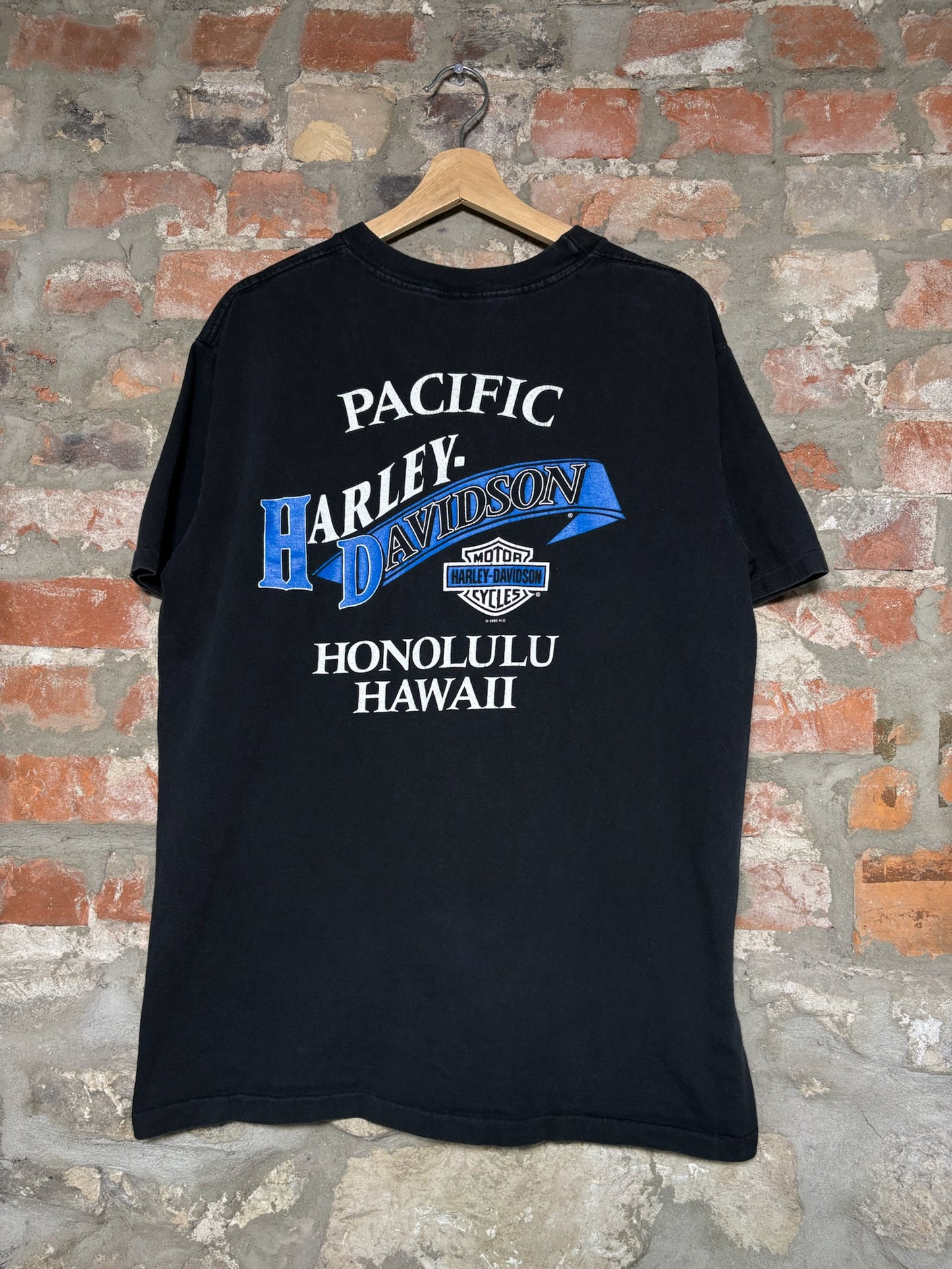 1995 Harley Davidson Honolulu Tee Sz L