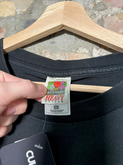 Y2K Captain Morgan Tee Black Sz XL