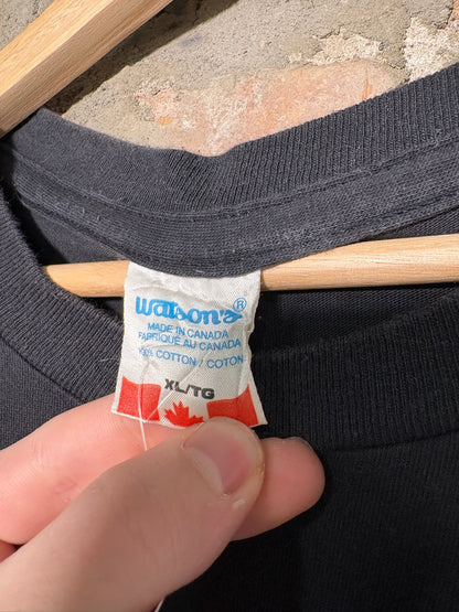 90s Guelph Storm Major Junior Tee Black Sz XL