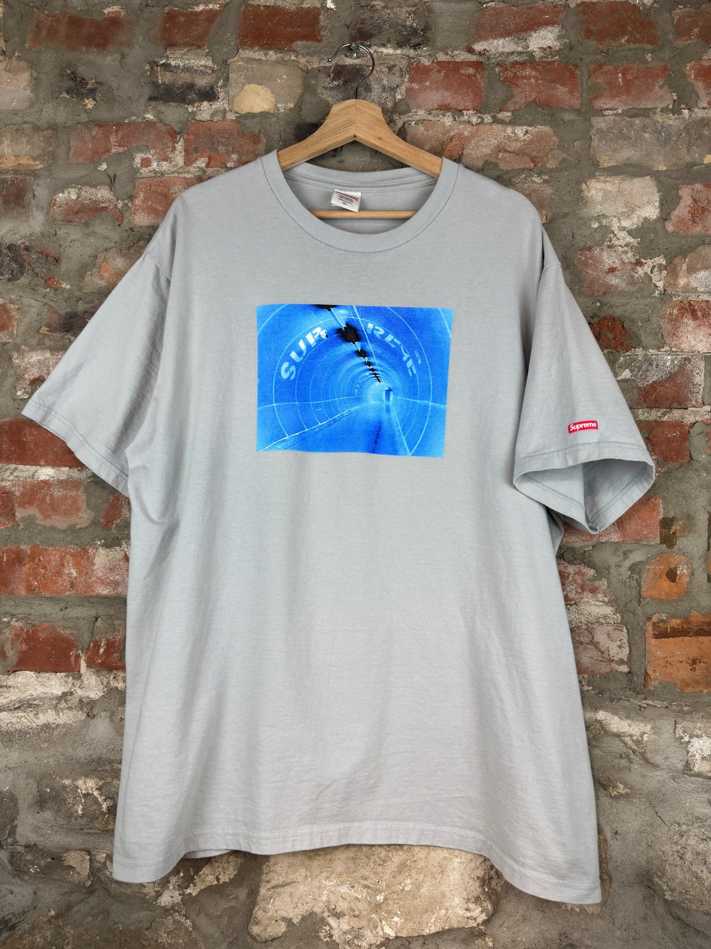 Supreme Tunnel Blue Tee Sz XL