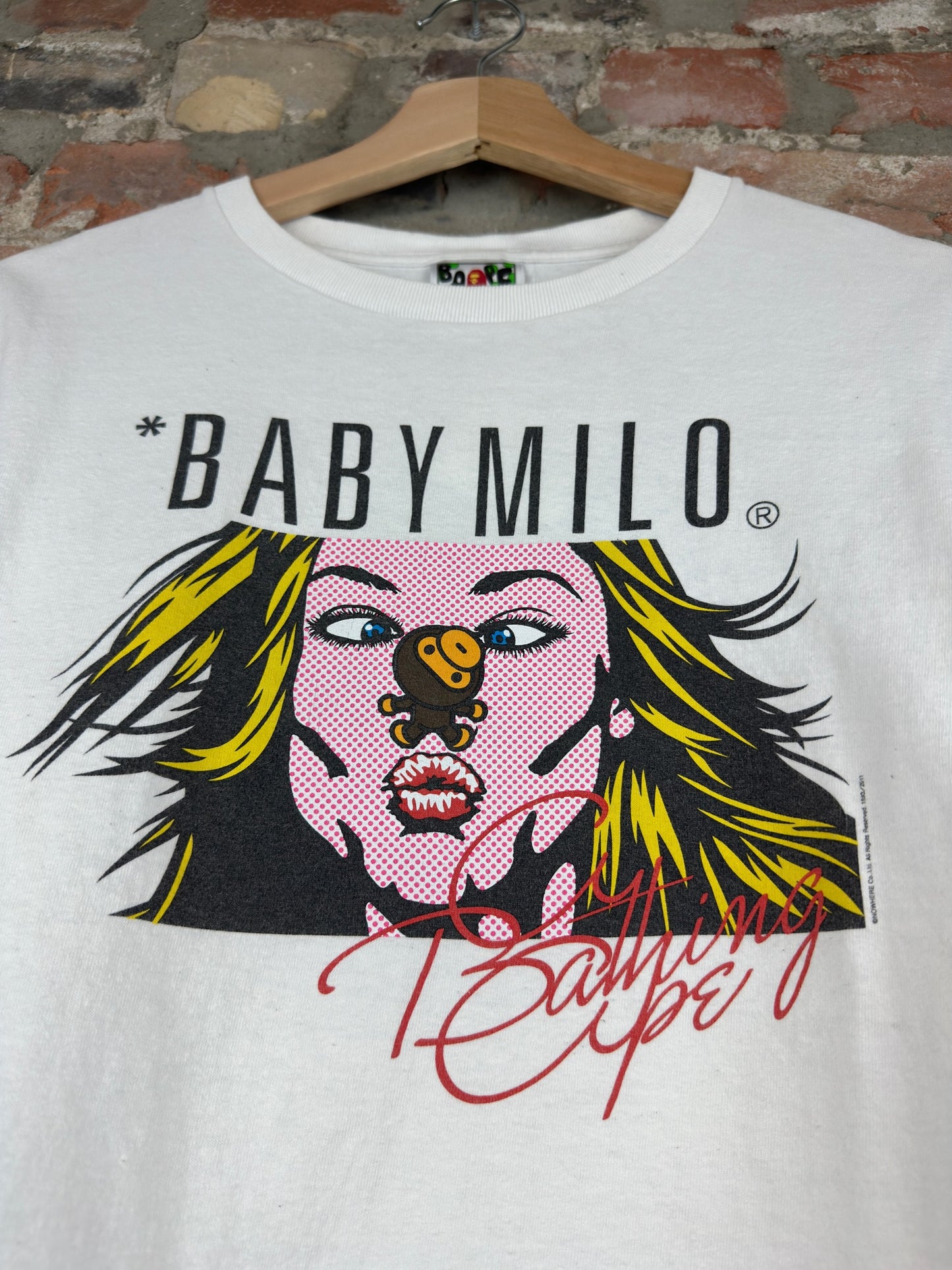 2011 Baby Milo Pop Art Tee Sz S