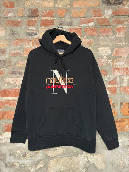 00s Nautica Competition Hoodie Black Sz L