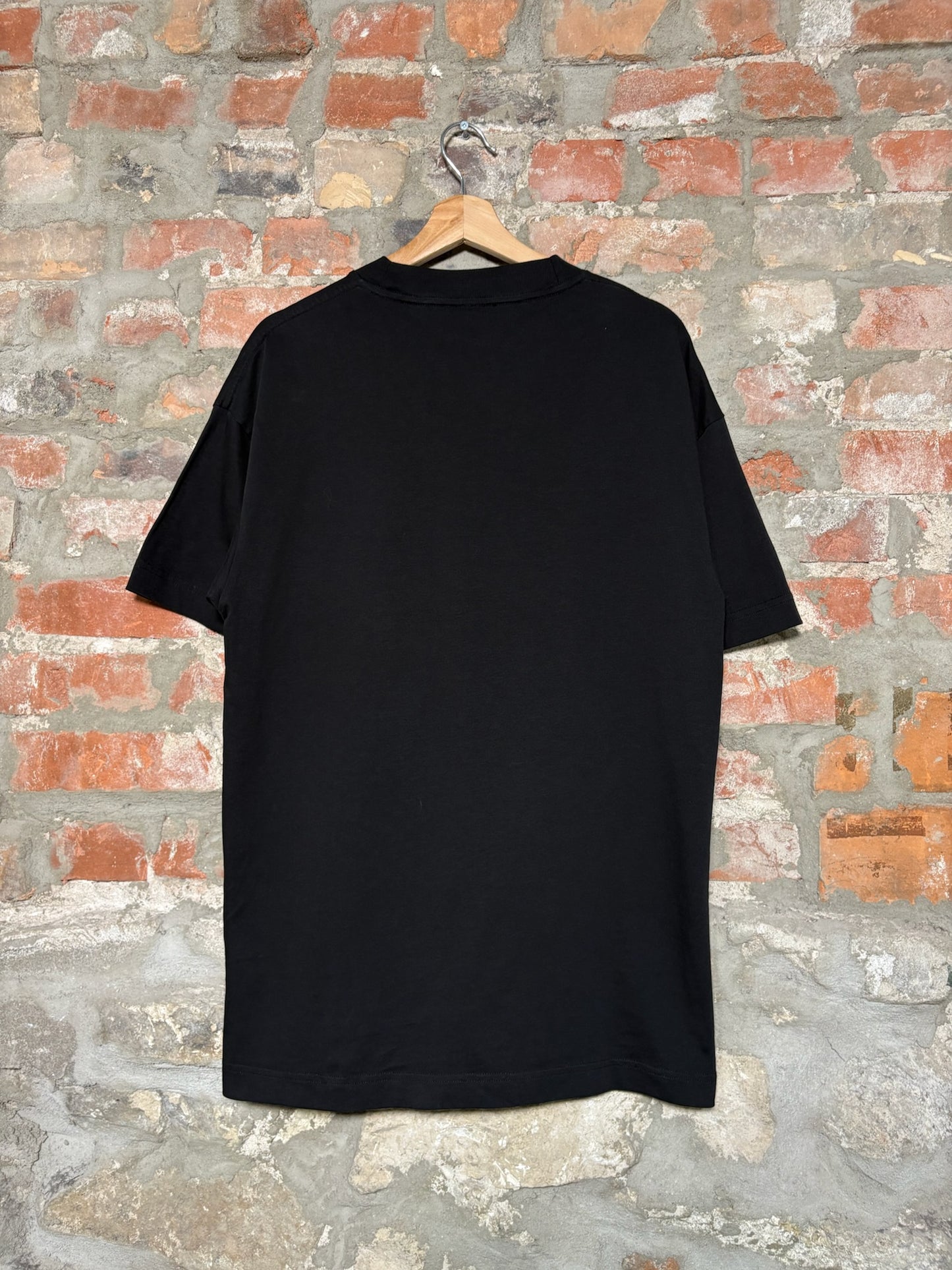 Palm Angles Script Collar Tee Sz S