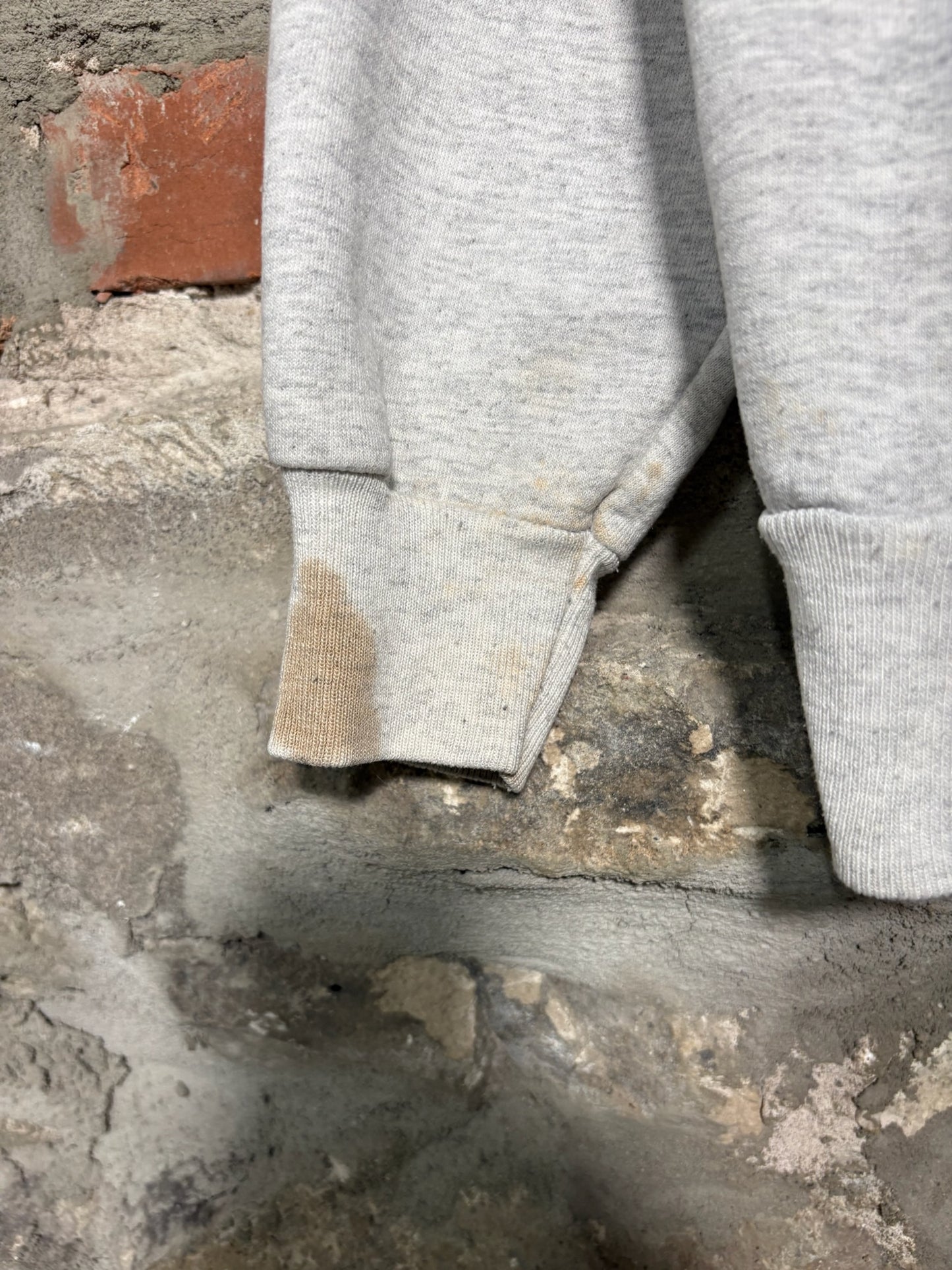 1997 New England Patriots Crewnck Grey Sz XL