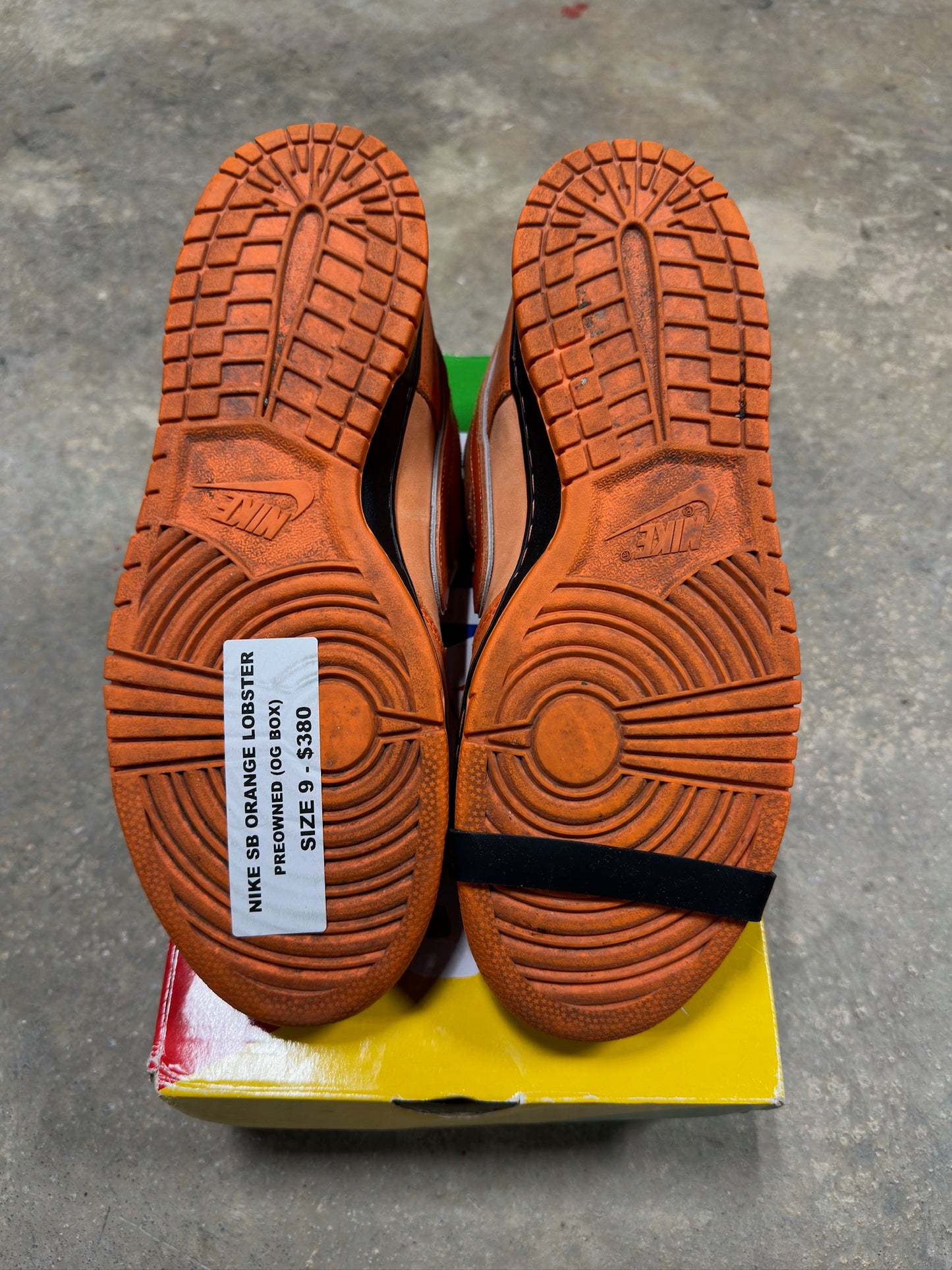Nike SB Orange Lobster Sz 9
