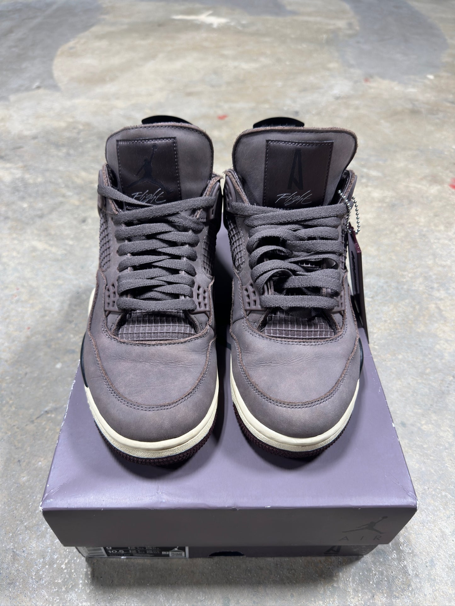 Jordan 4 A Ma Maniere Violet Ore Sz 9