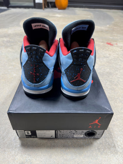 Jordan 4 Cactus Jack Sz 8