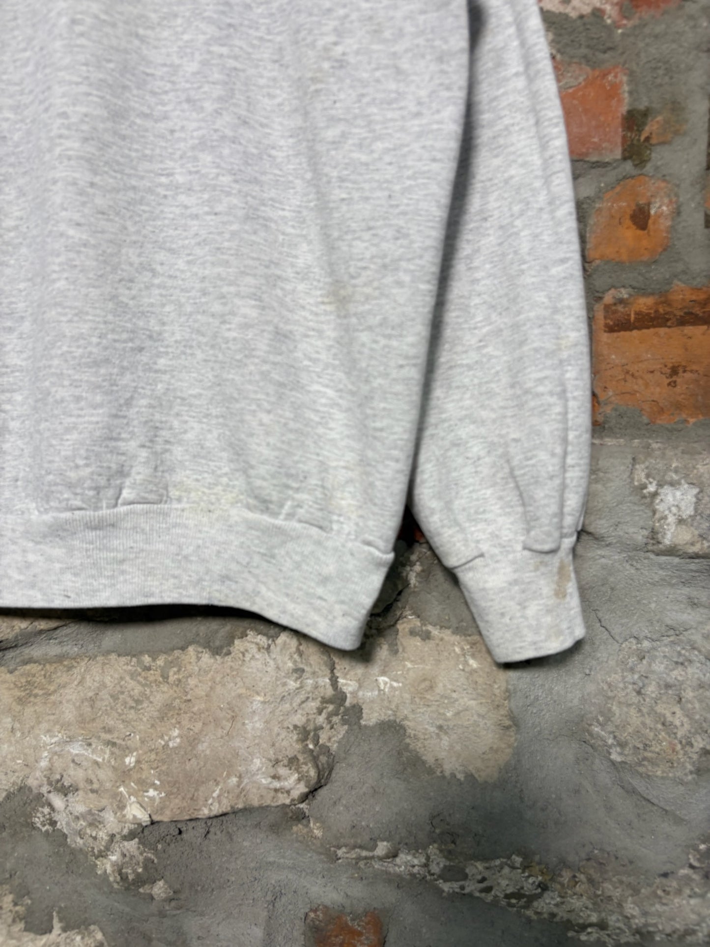 1997 New England Patriots Crewnck Grey Sz XL