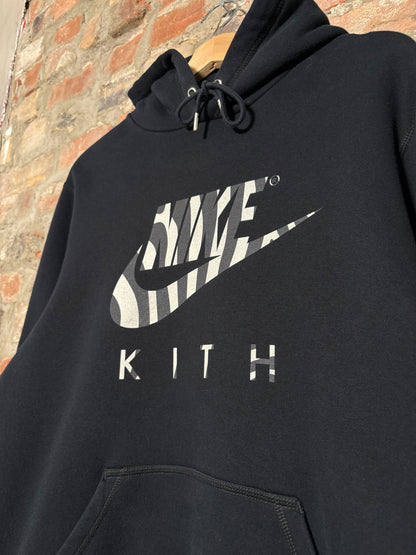Nike x Kith Hoodie Black Sz L