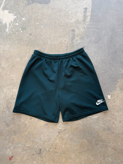 (M) 90s Nike Forrest Green Basketball Shorts