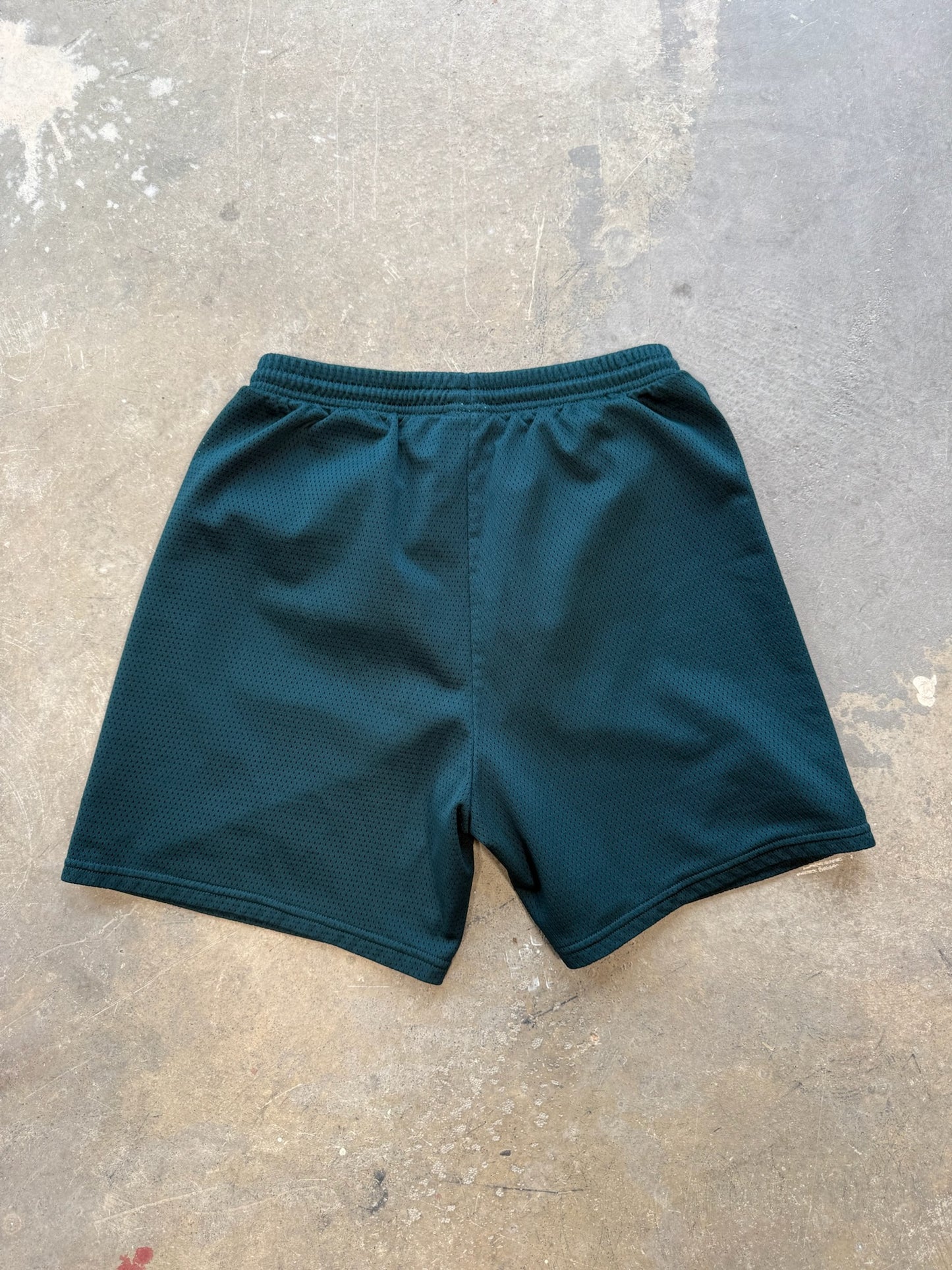 (M) 90s Nike Forrest Green Basketball Shorts